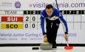 Scottish skip Bruce Mouat: "we did well to fight back after giving up the steal in the first end"
