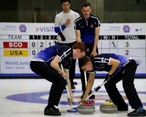 Mouat's team had a comfortable 9-2 win in their opener against USA