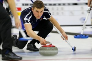 Angus Dowell in action