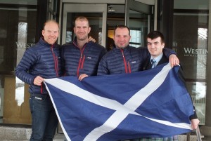 Scots arrival