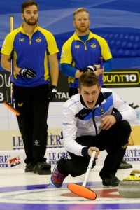 Good work by Scottish third Thomas Muirhead set the Scots up for a score of three in the fifth end