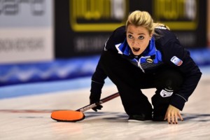 Scotland's third player Anna Sloan