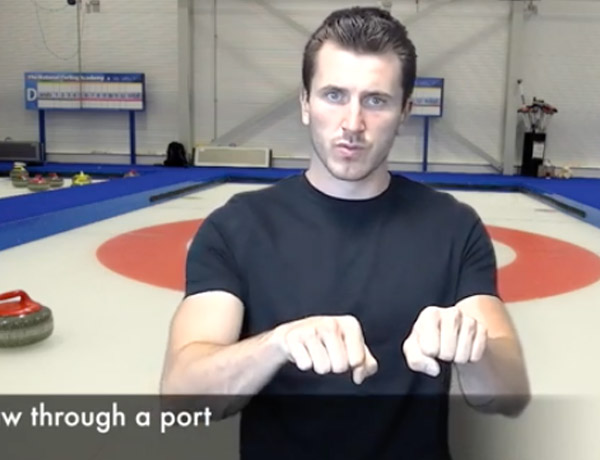 Draw Through a Port